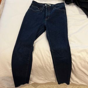 Madewell Curvy High Rise skinny